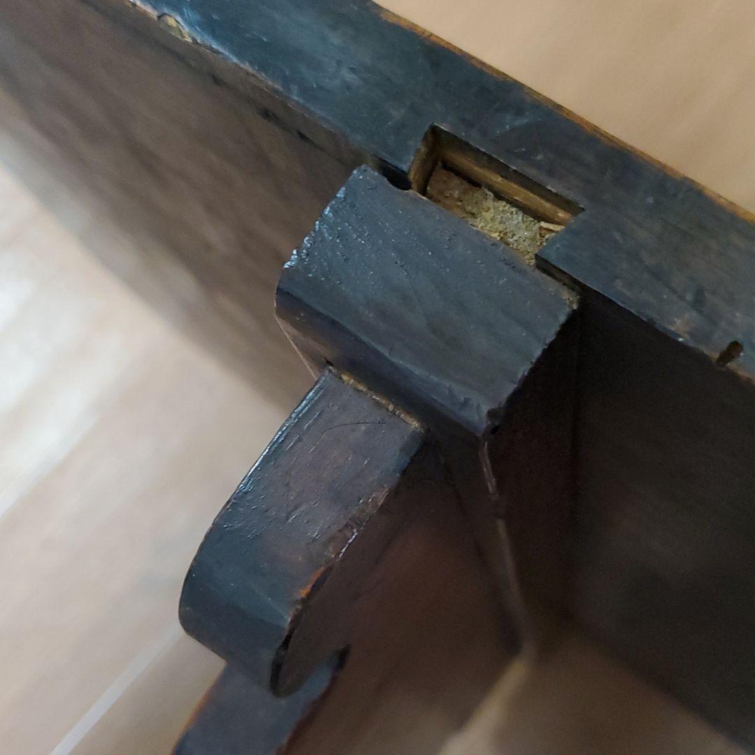 古い　長テーブル　ローテーブル　テーブル　アンティーク　骨董　古道具　オブジェ