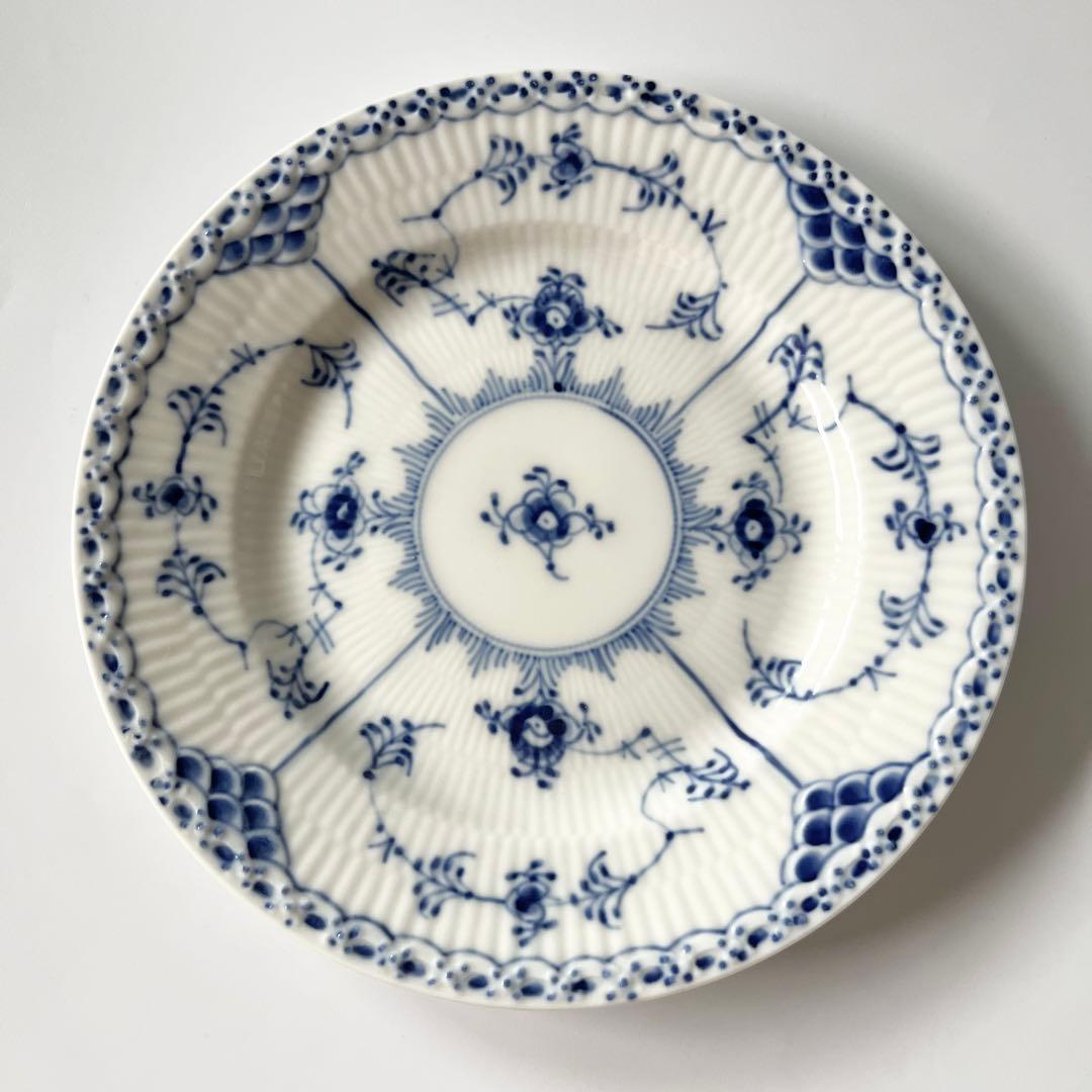 Sarah★ロイヤルコペンハーゲン ハーフレース プレート4枚