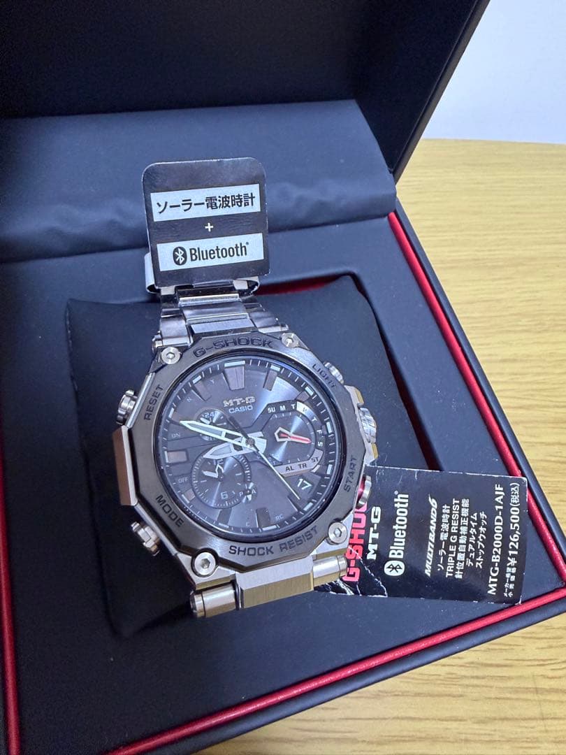 【未使用】G-SHOCK MT-G MTG-B2000D-1AJF　CASIO