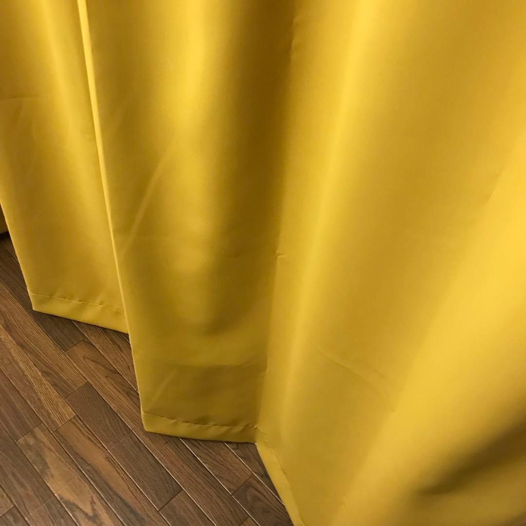 1級遮光カーテン　幅150cm×丈200cm2枚　防災