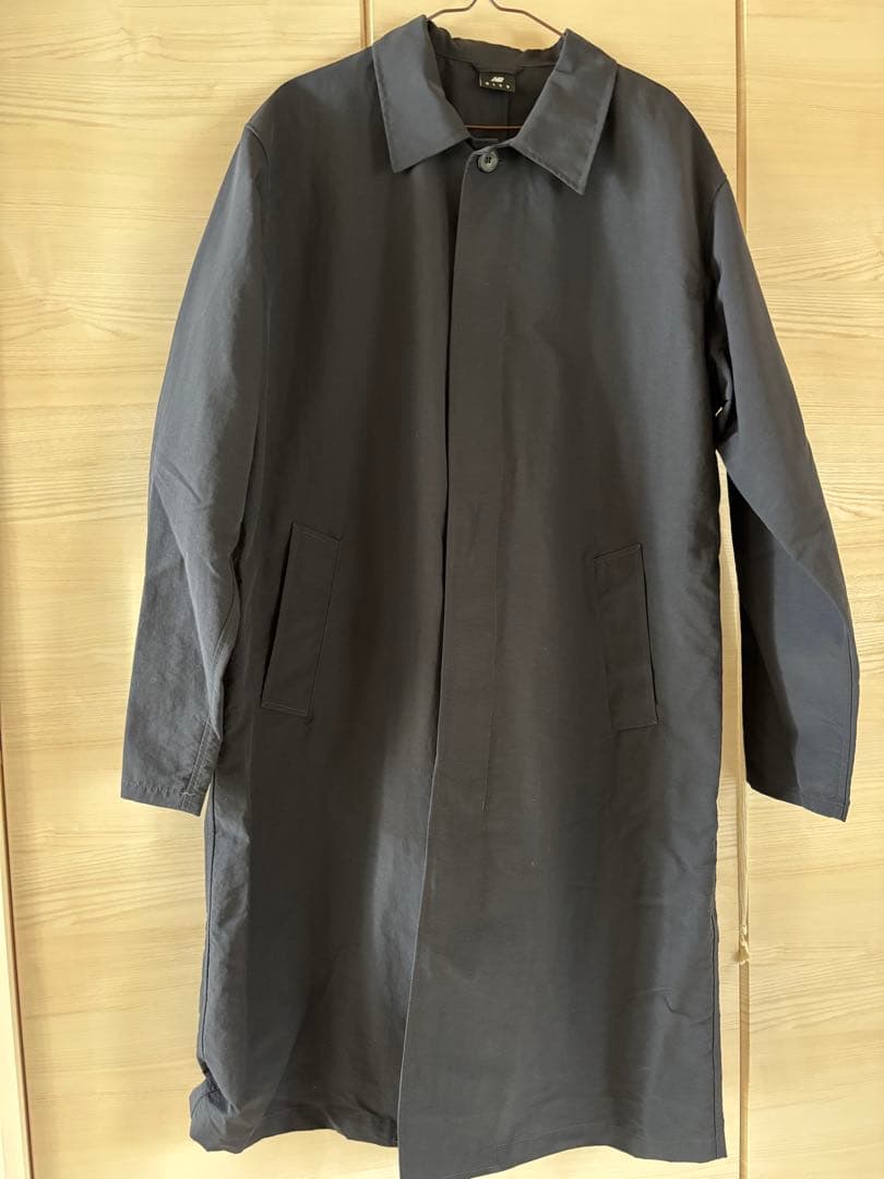 new balance ダークグレー ステンカラーコート　XL