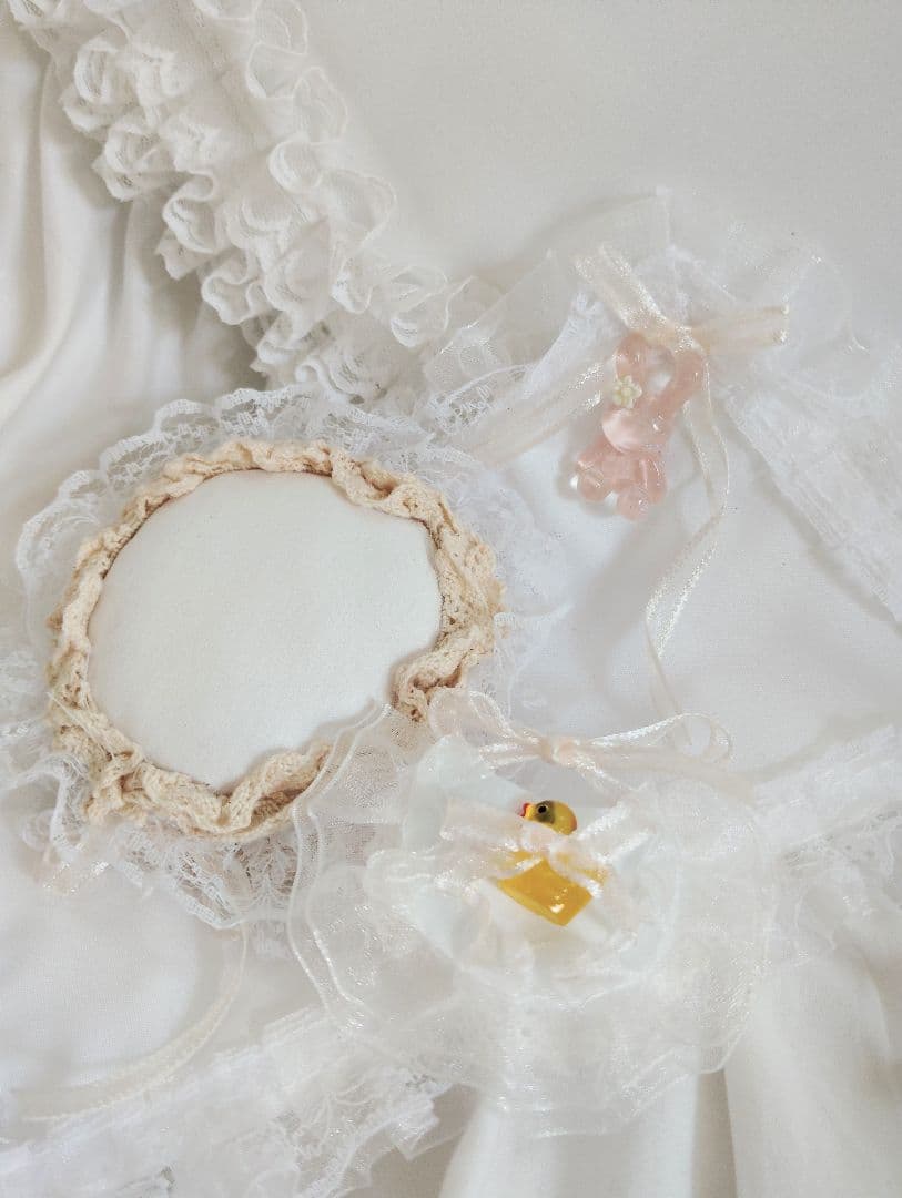 生後２週間♡お世話セット♡チンチラ子猫ちゃん♡アートドール♡ぬいぐるみ♡