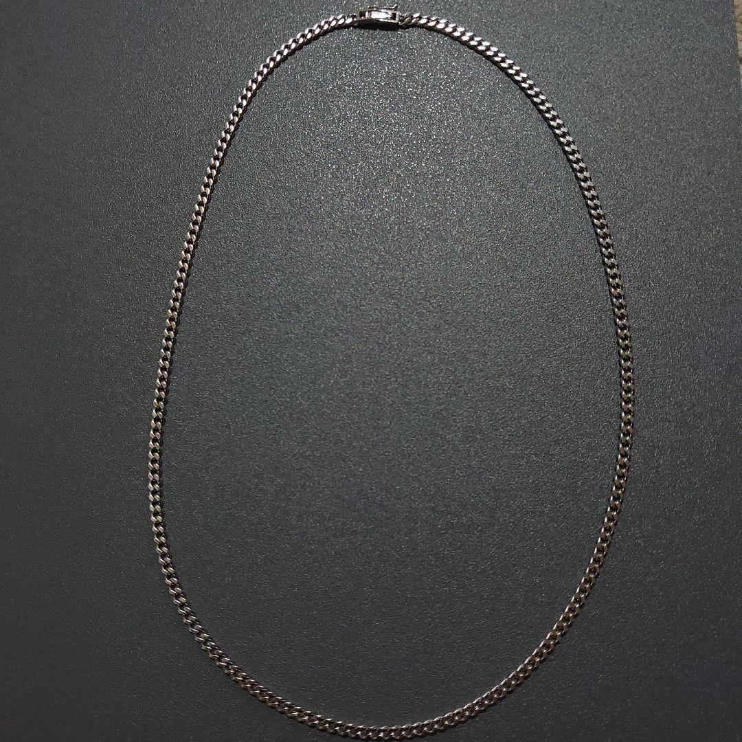 プラチナ2面シングル喜平‹PT850›20g 45cm ネックレス