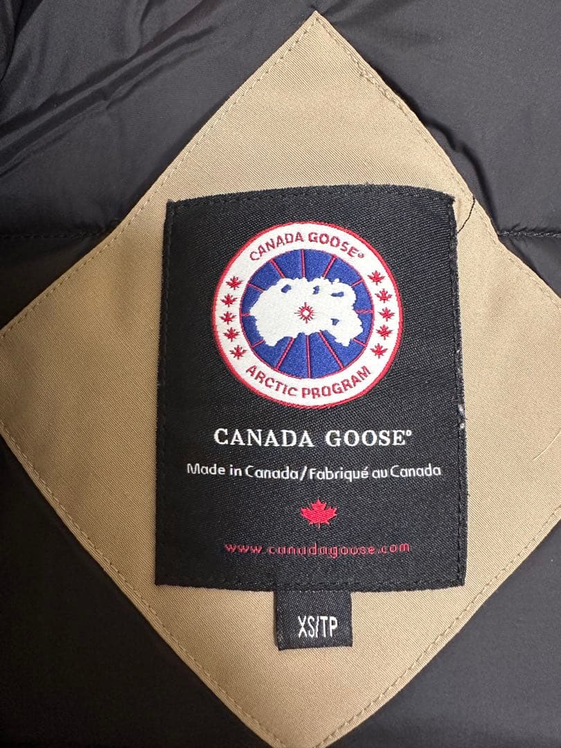 ☺︎KSRN☺︎ 美品 カナダグース ファー付きダウン ブロンテ ベージュ