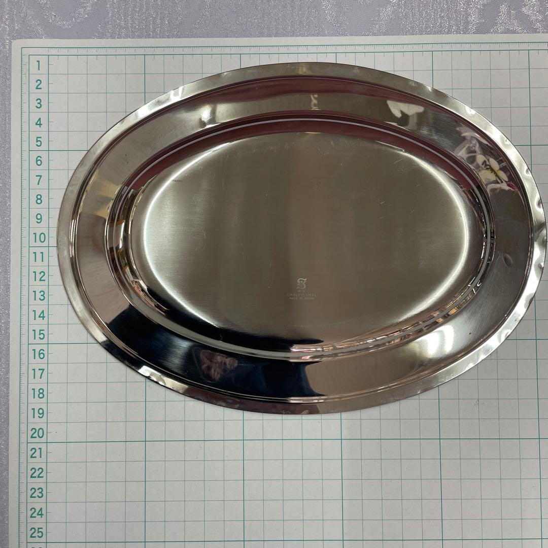 18ー8ステンレス小判皿２２枚セット