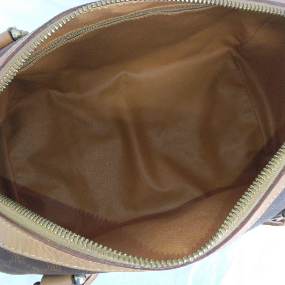 APG12 セリーヌ 極美品 マカダム ハンドバッグ ミニボストンバッグ