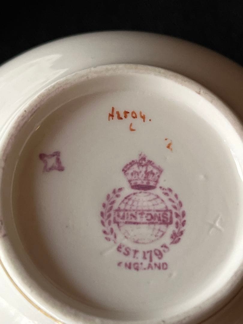 レア！英国老舗Mintonのテニスセット （スナックセット）この上品さ