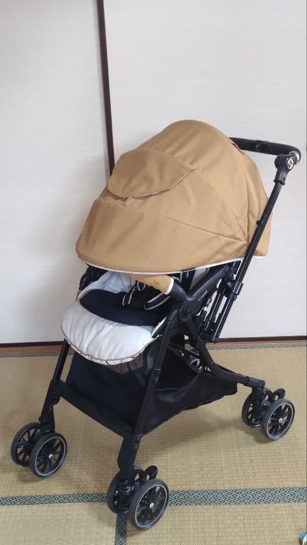Combi ベビーカー スゴカル4キャス compact ベルガモットイエロー