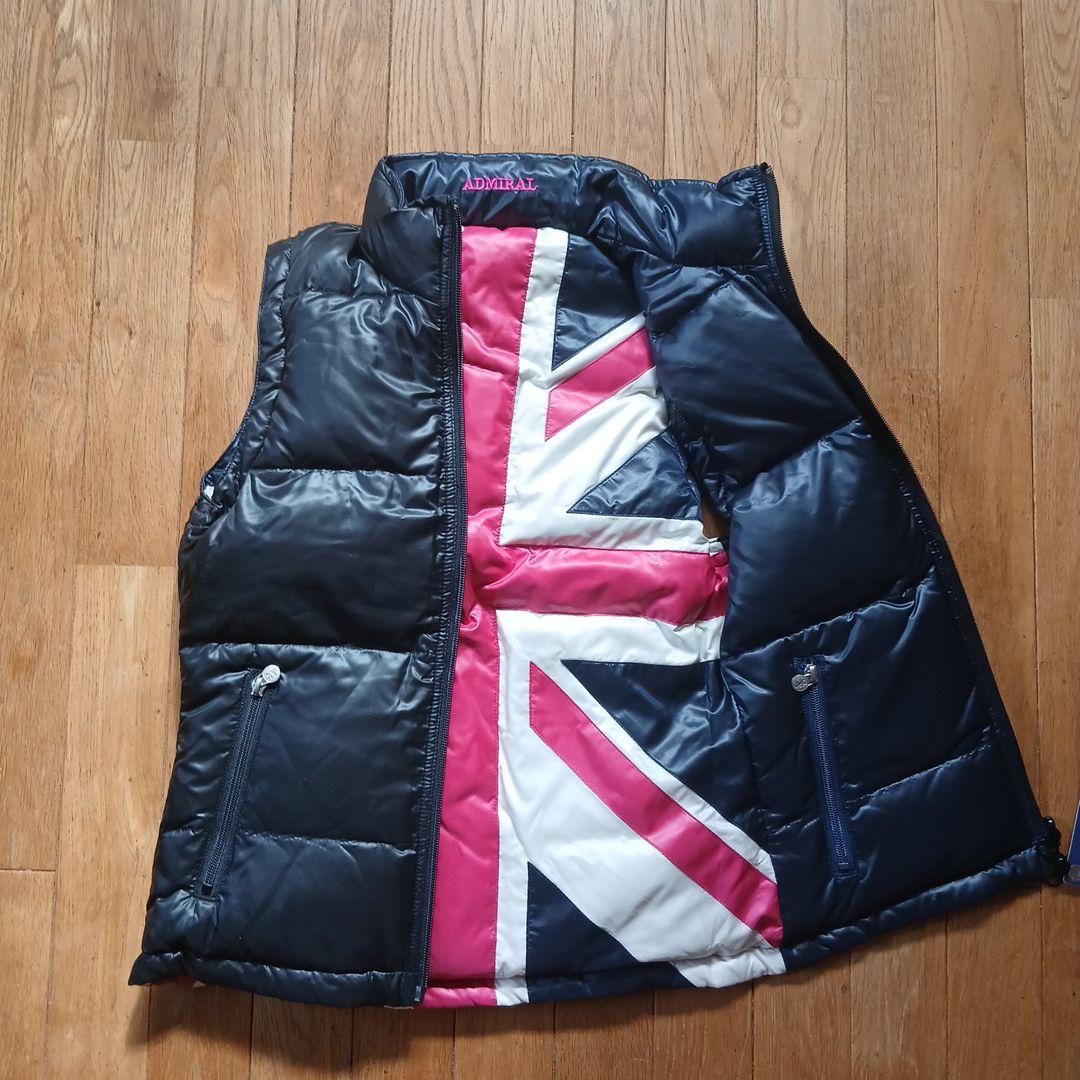 【新品】アドミラル ダウンベスト リバーシブル M