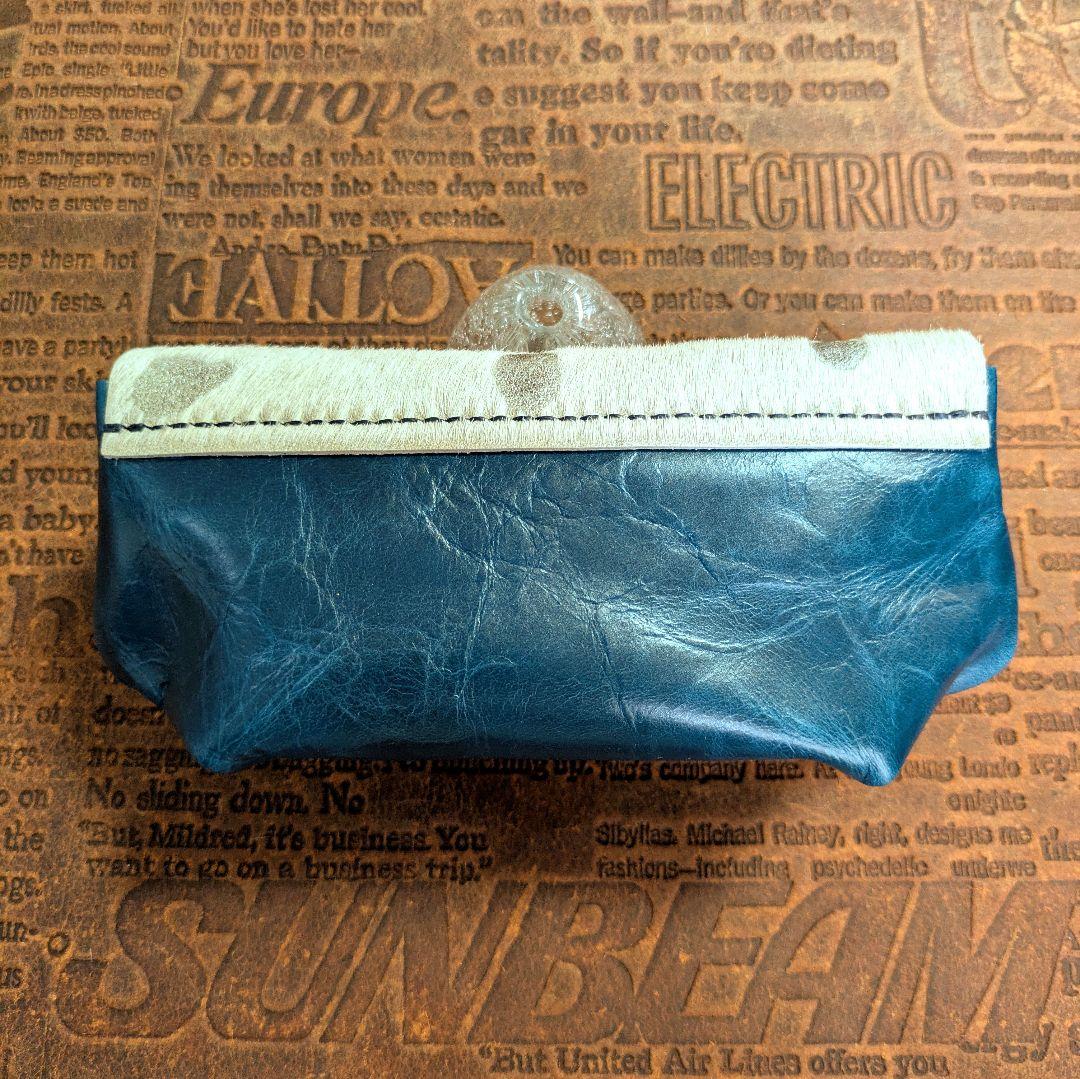 【もこもこ様オーダー】アコーディオン長財布・ぽてっとポーチ