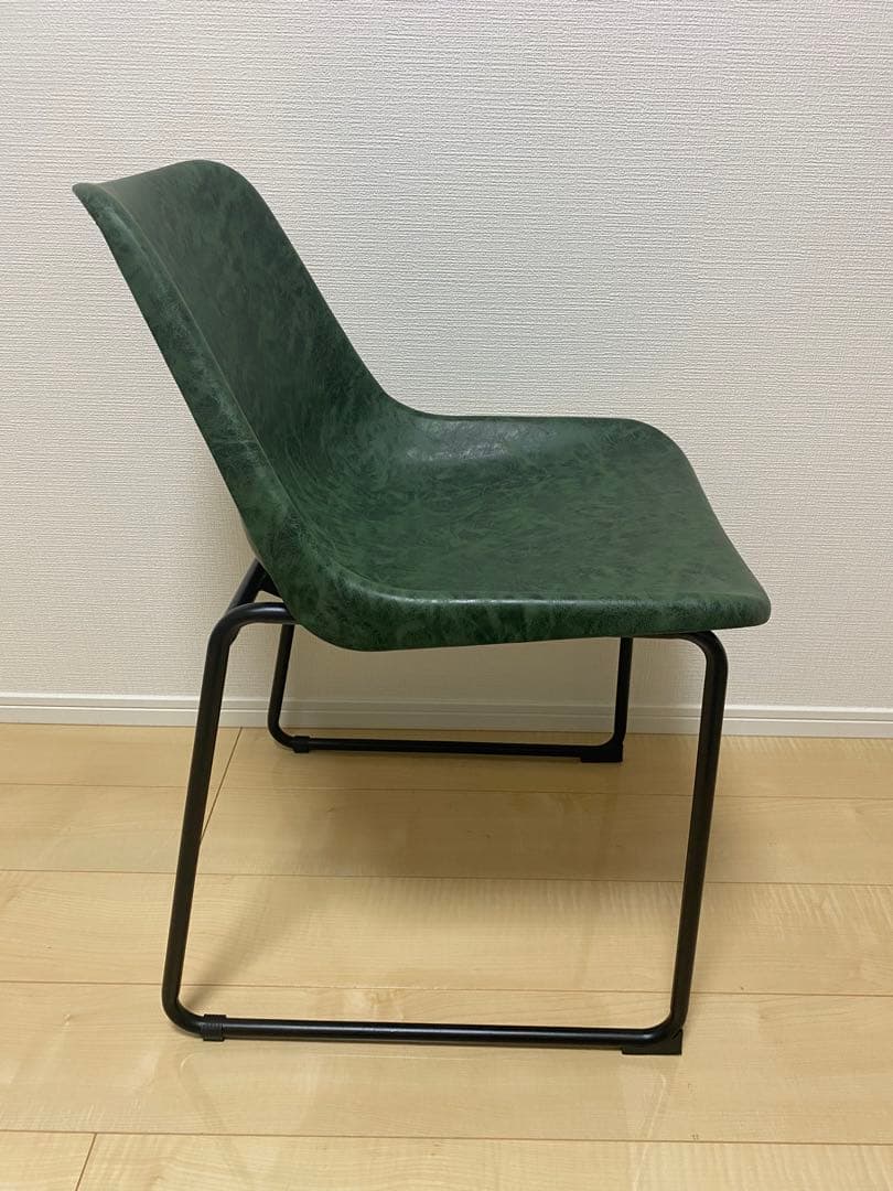 クラッシュゲート ログ ダイニング　チェア ヴィンテージ グリーン