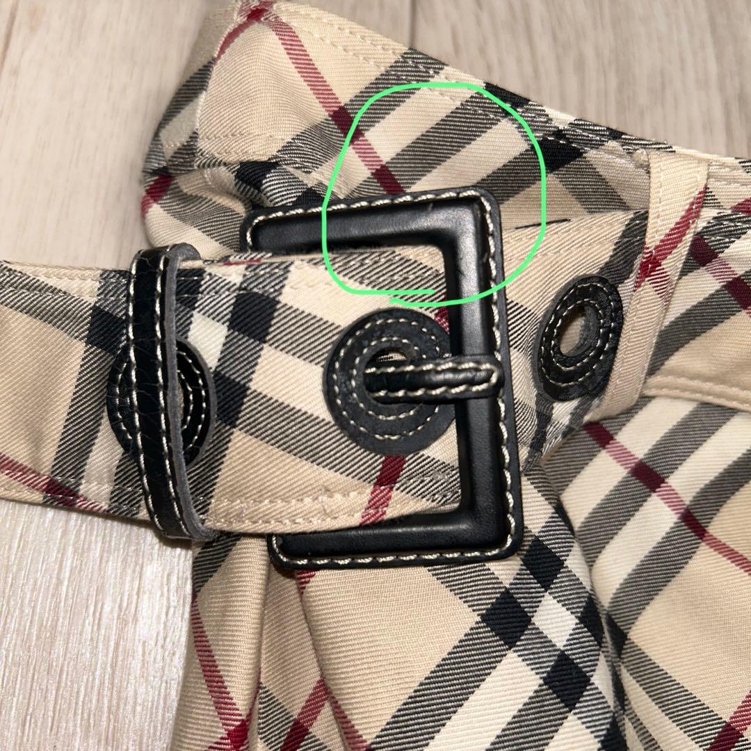 希少　BURBERRY　バーバリー ブルーレーベル ノバチェック　スカート