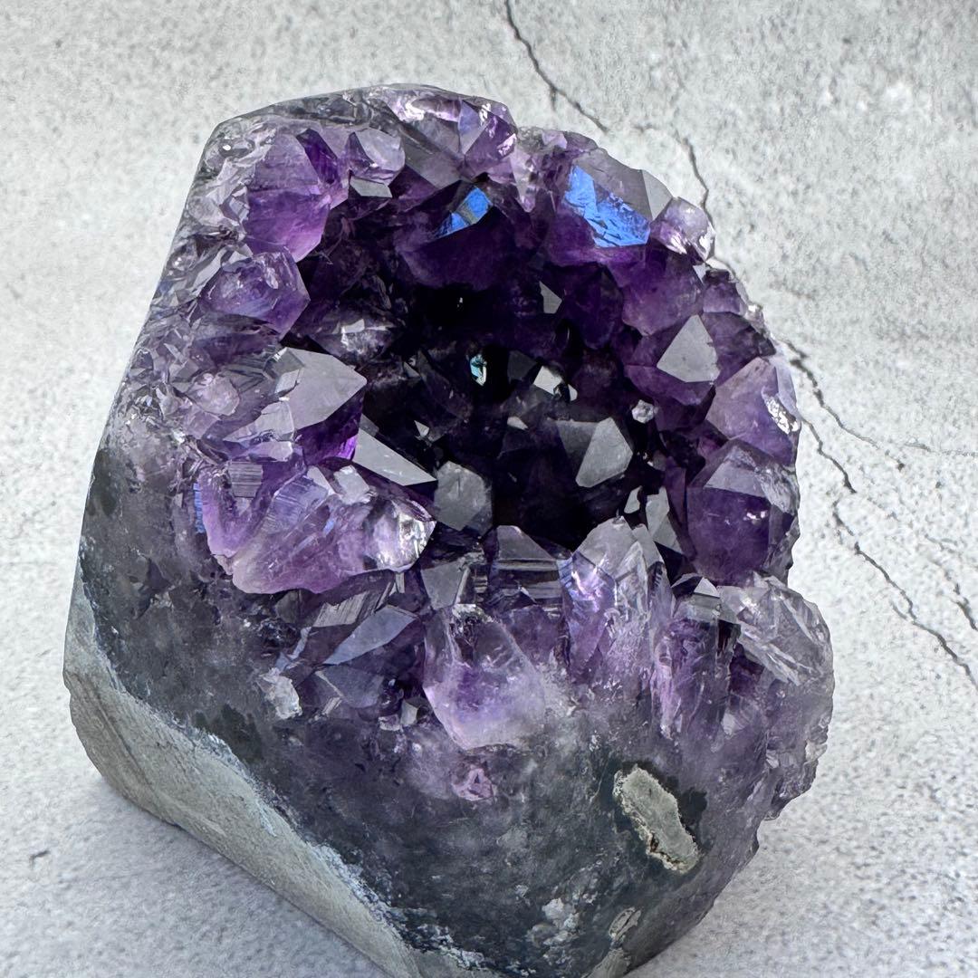 G-97アメジストクラスター ドーム 原石 天然石 パワーストーン　 インテリア