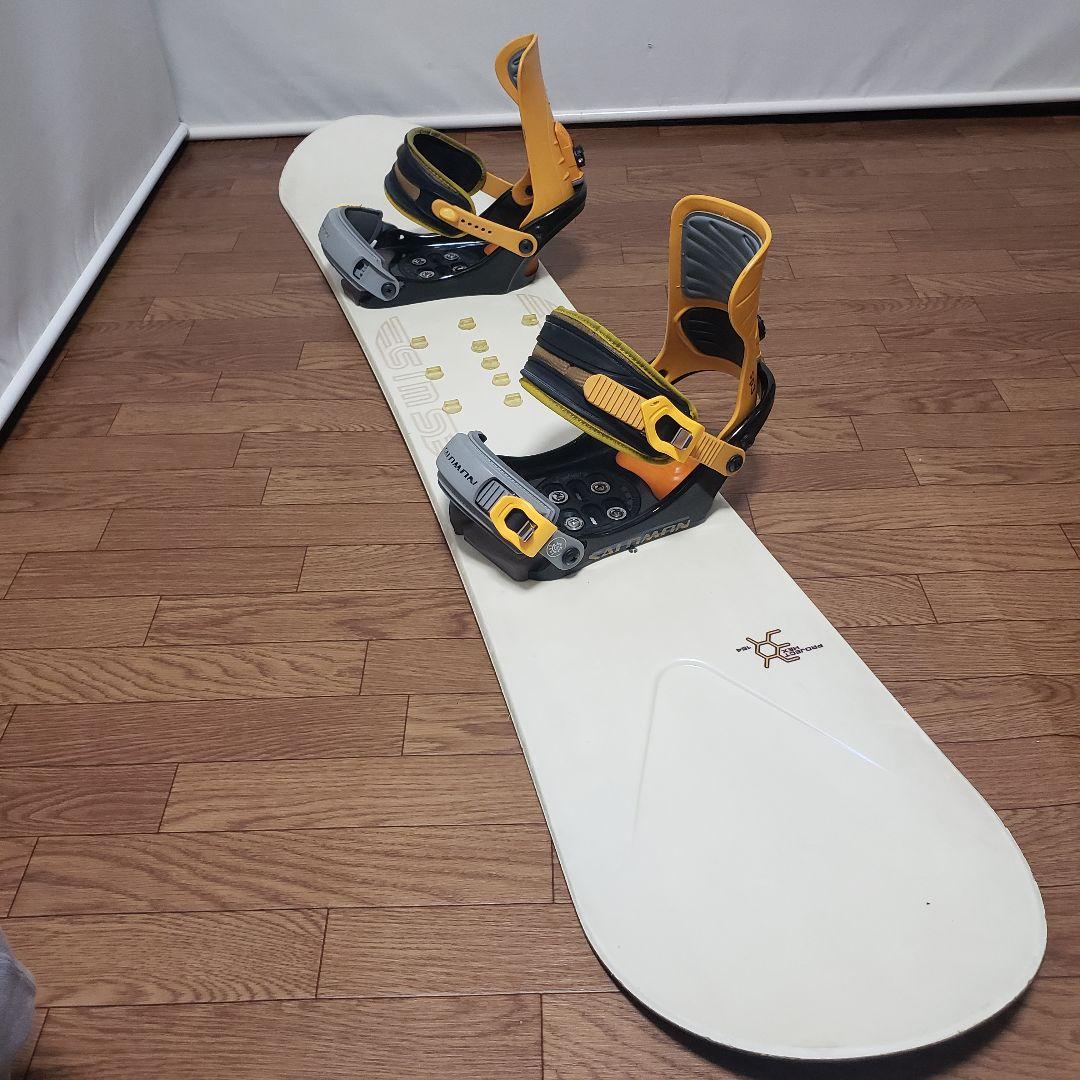SIMS SALOMON 154cm スノーボードセット