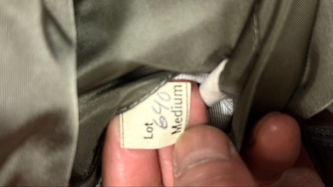 世界50着限定　avirex methodリメイク　MA-1 サイズM