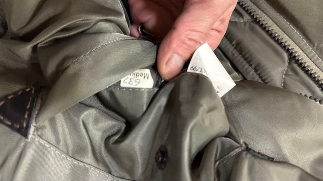 世界50着限定　avirex methodリメイク　MA-1 サイズM