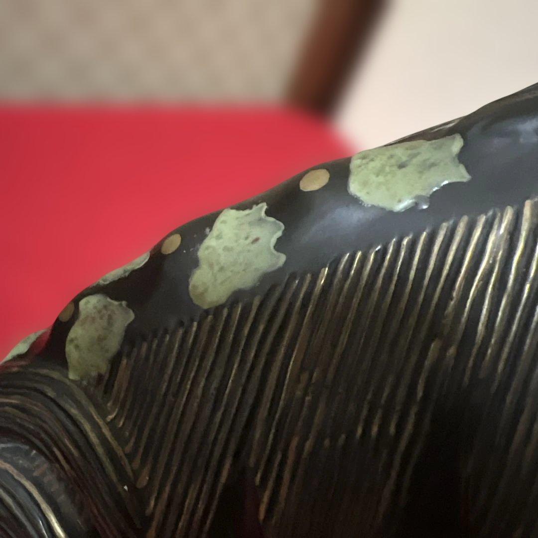 中国古美術　置物　一角獣　陶磁器