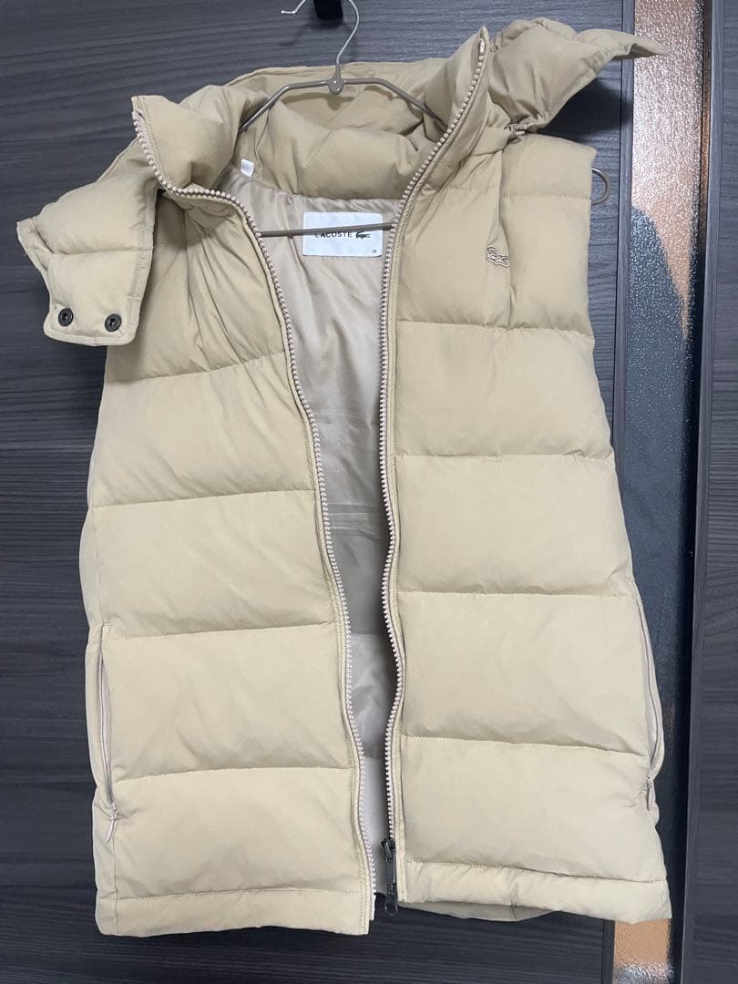 1回のみ着用【人気カラー】完売モデル LACOSTE ダウンベスト