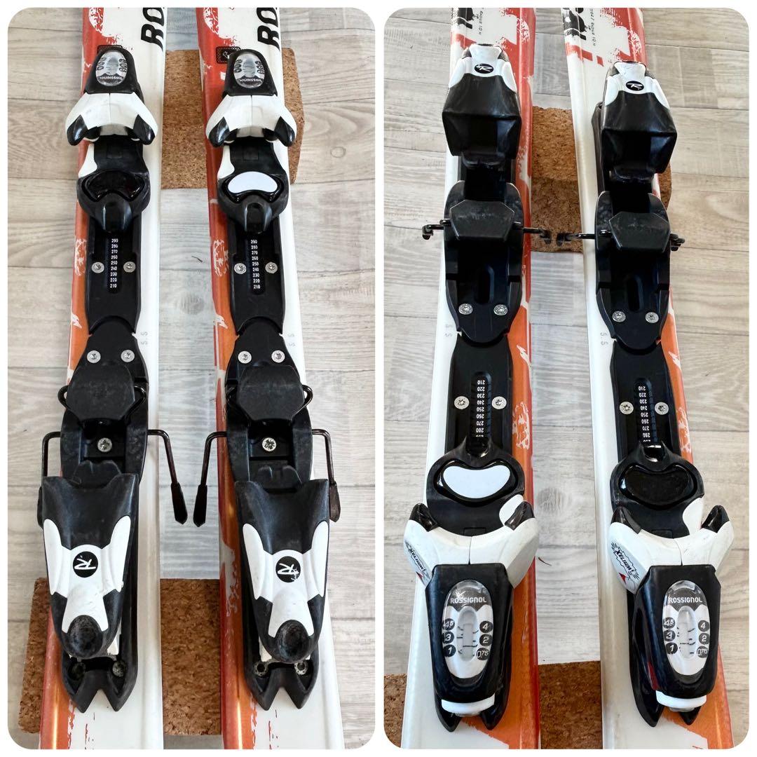 ロシニョール radical j 130、ノルディカ 24~25㎝、ストック