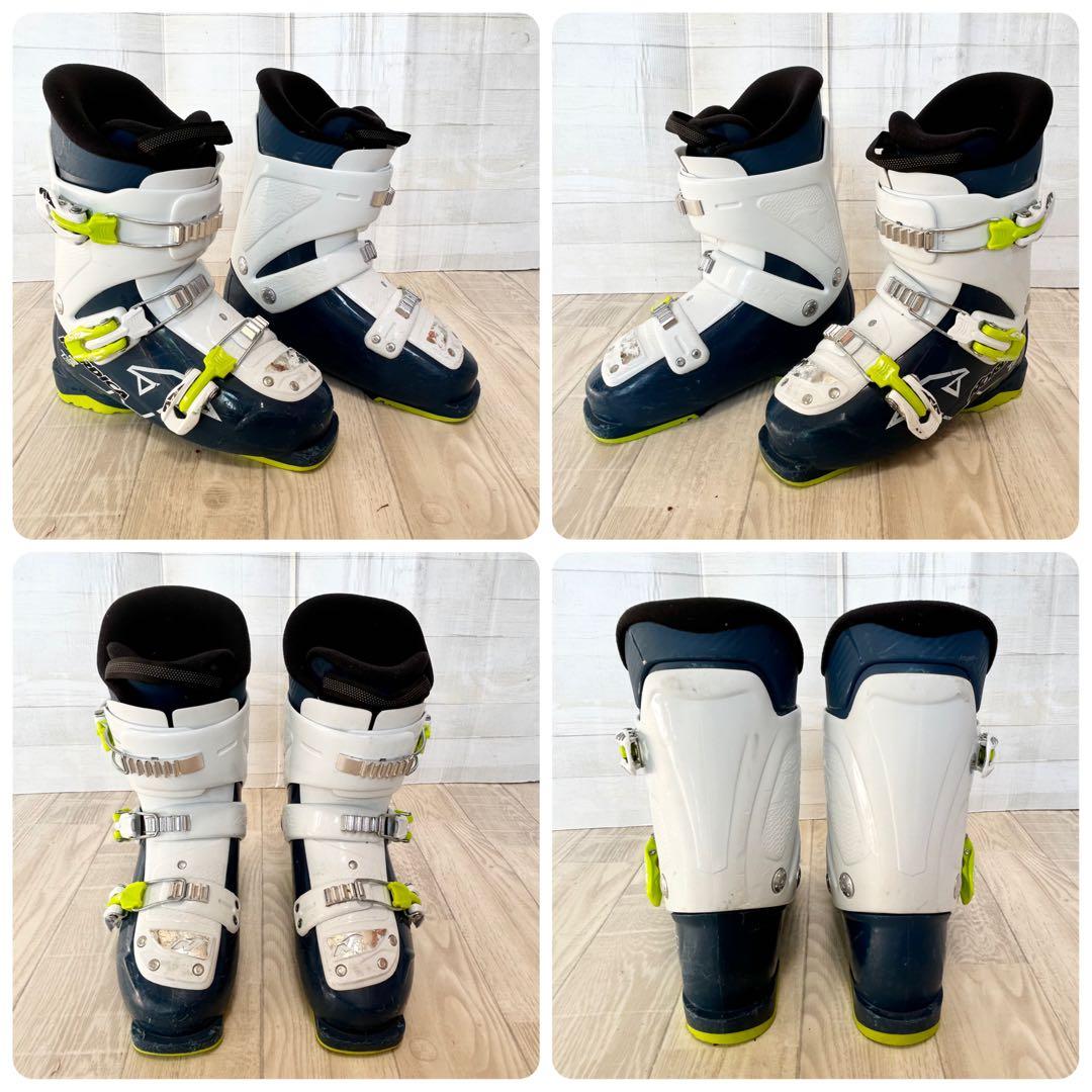 ロシニョール radical j 130、ノルディカ 24~25㎝、ストック