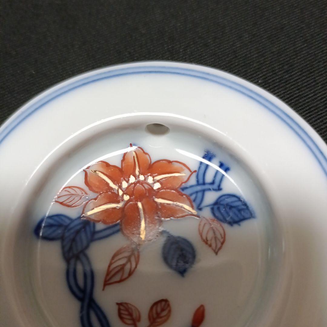 ふすま取手　２個　有田焼　鉄線の花