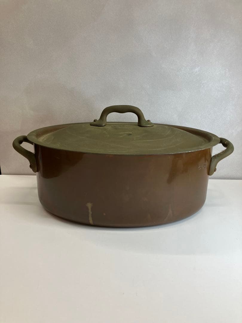 ムヴィエール オーバルココット フランス製 鍋形 調理器具 【A960】