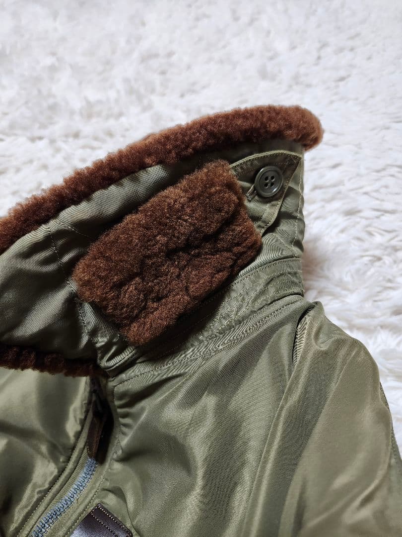 【良品・希少】バズリクソンズ　B-15C 　ボア　M13507 M品番　オリーブ