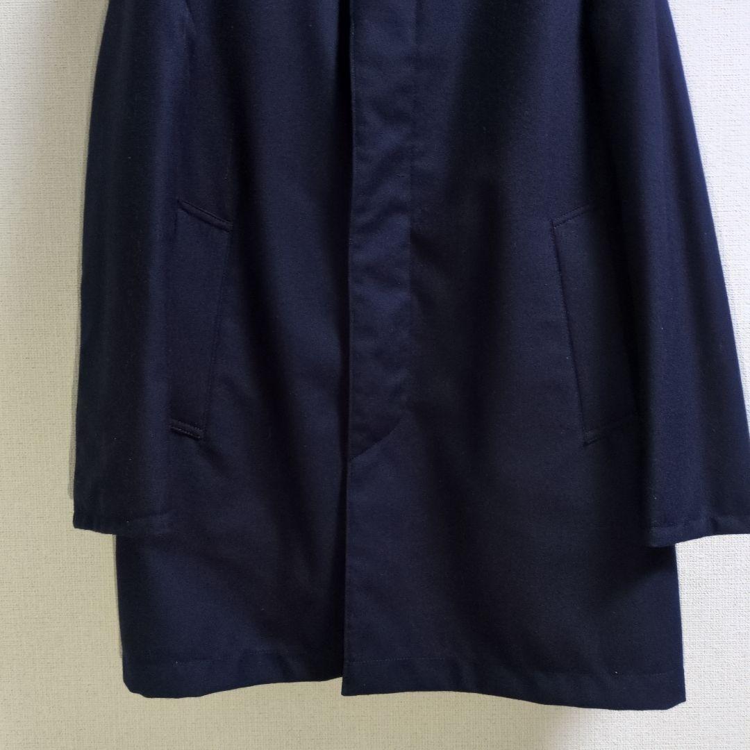 最終価格　ステンカラーコート（マッキントッシュフィロソフィー／リバーシブル／紺）