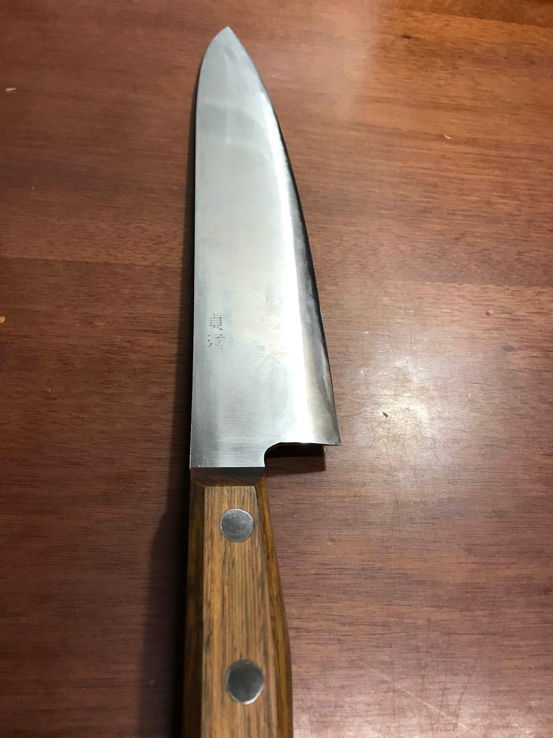 サンプル画像　牛刀 包丁(8尺24cm )