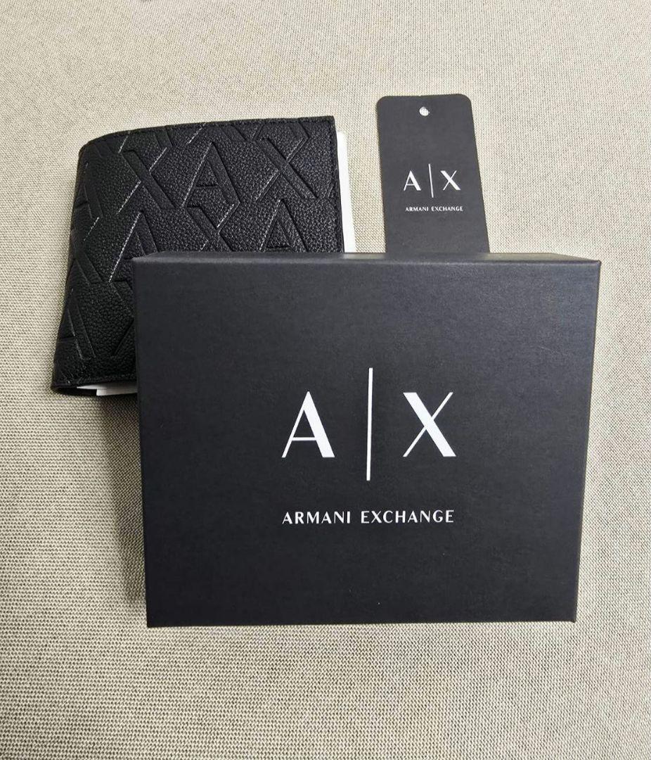 タイムセール！お買い得【新品未使用】二つ折り財布　アルマーニエクスチェンジ