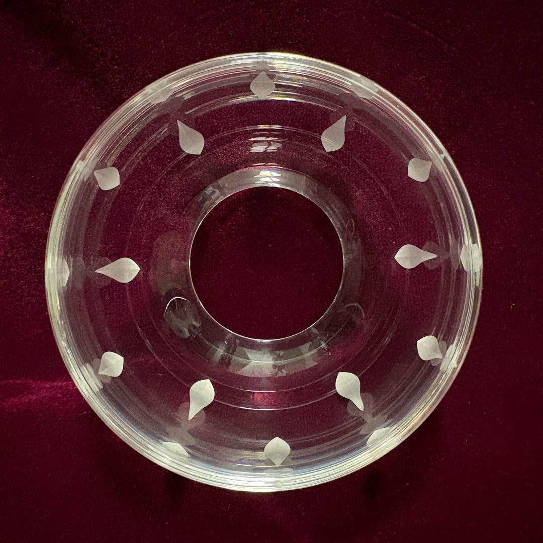 【箱付き】エルメス キャンドル　ホルダーセット 廃盤　クリスタル キャンドル