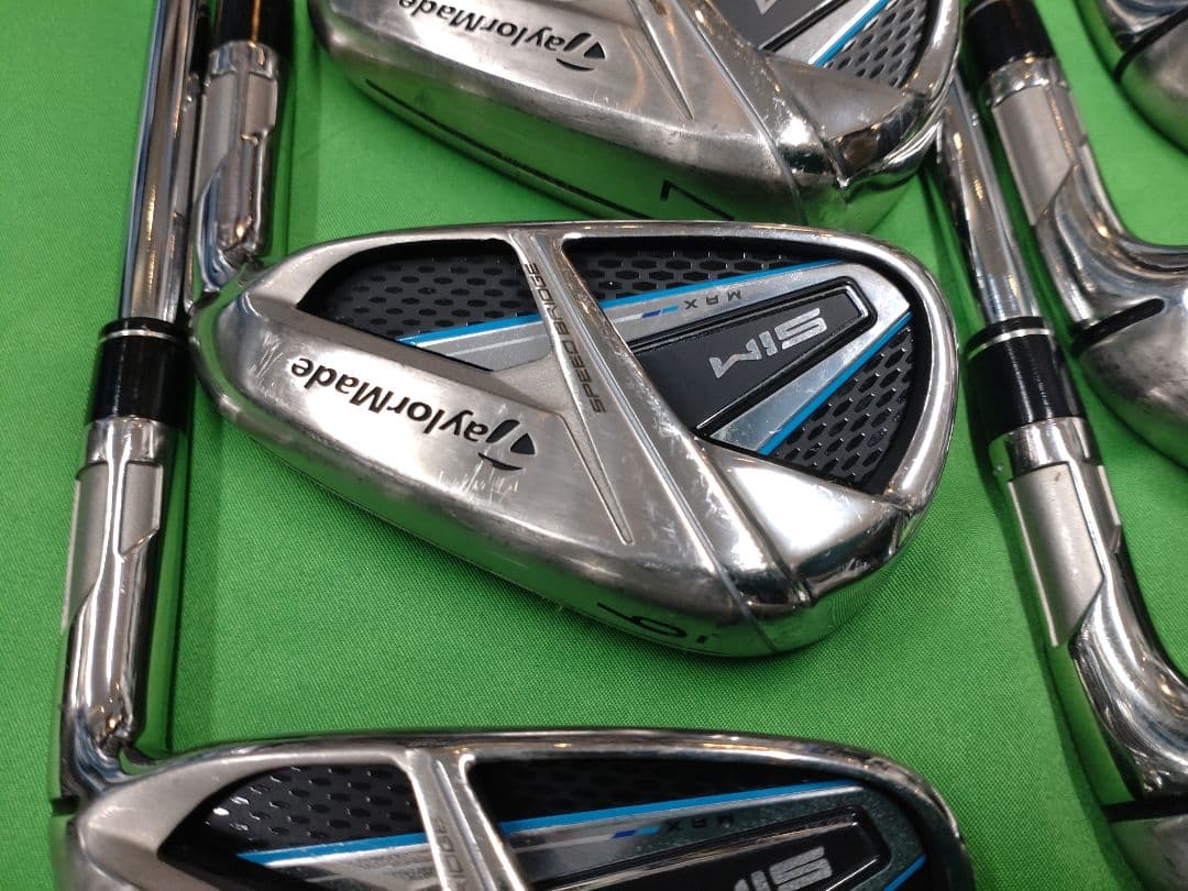 テーラーメイドSIMMAX アイアン 5〜PW　KBS MAX85 R