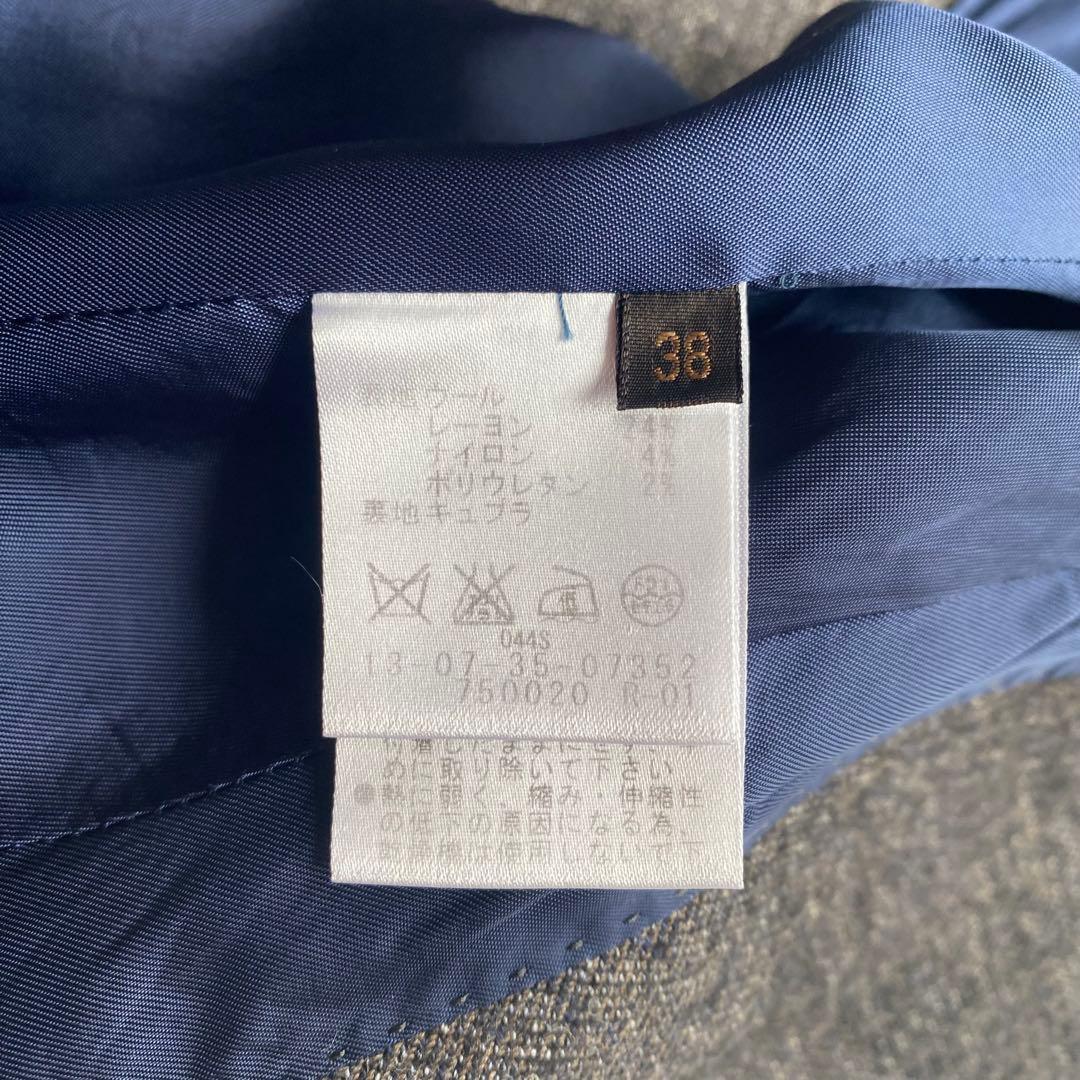 TOMORROWLAND REGGIANI生地 パンツスーツ セットアップ 38