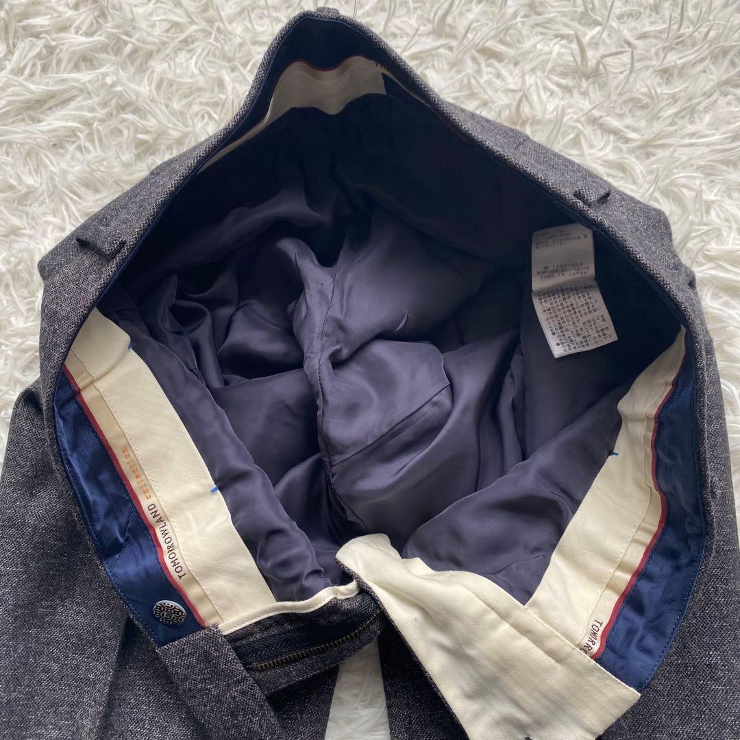 TOMORROWLAND REGGIANI生地 パンツスーツ セットアップ 38