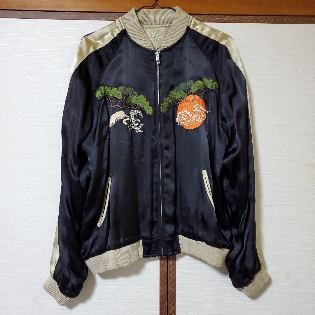 スカジャン　リバーシブル　スクリプト　花旅楽団