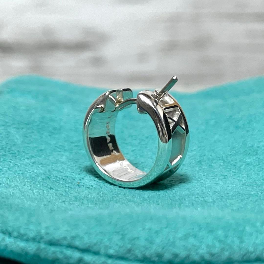 【極美品】ティファニー　アトラスフープピアス　片耳　メンズ/レディース　925