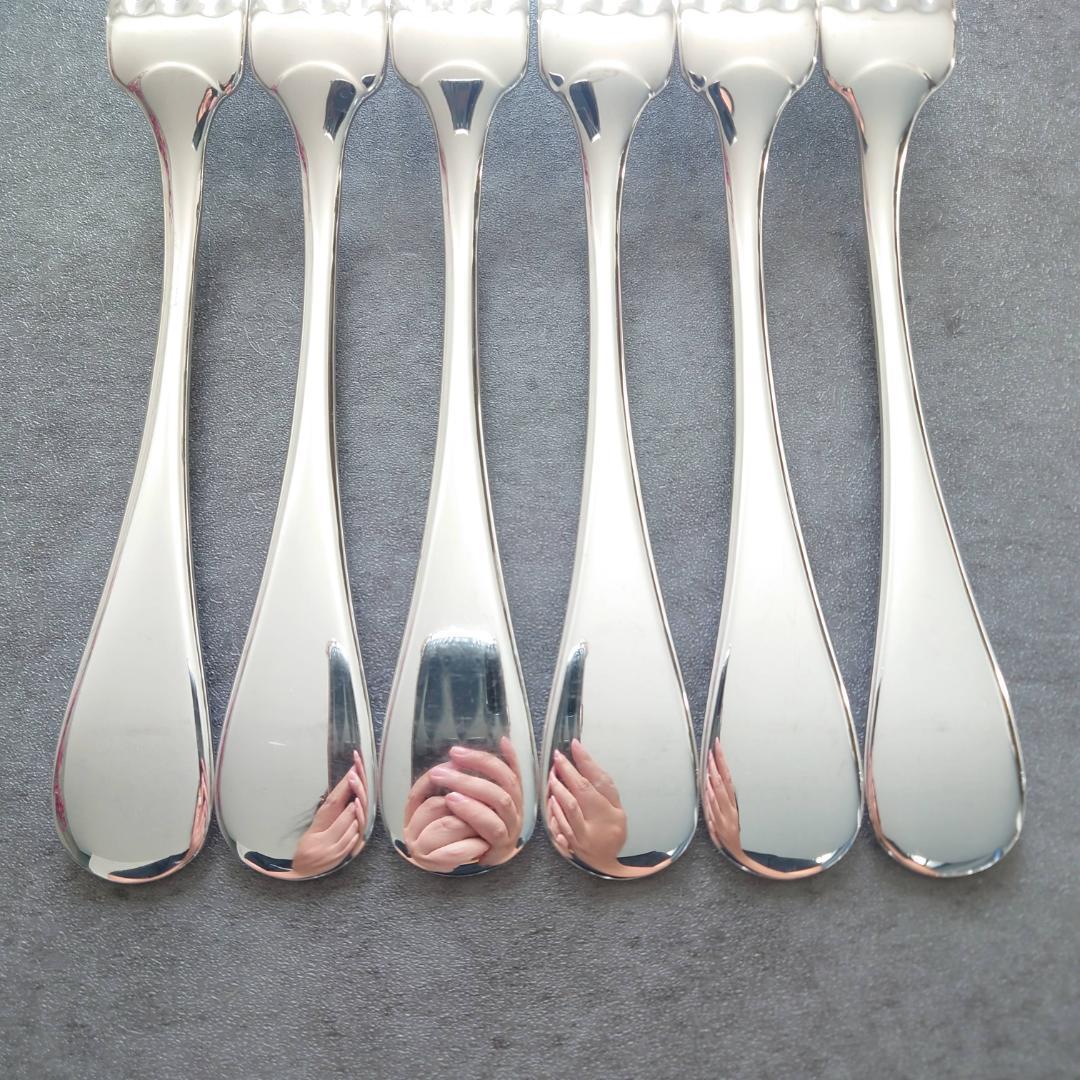 希少 美品 クリストフル フィデリオ テーブルフォーク 6点