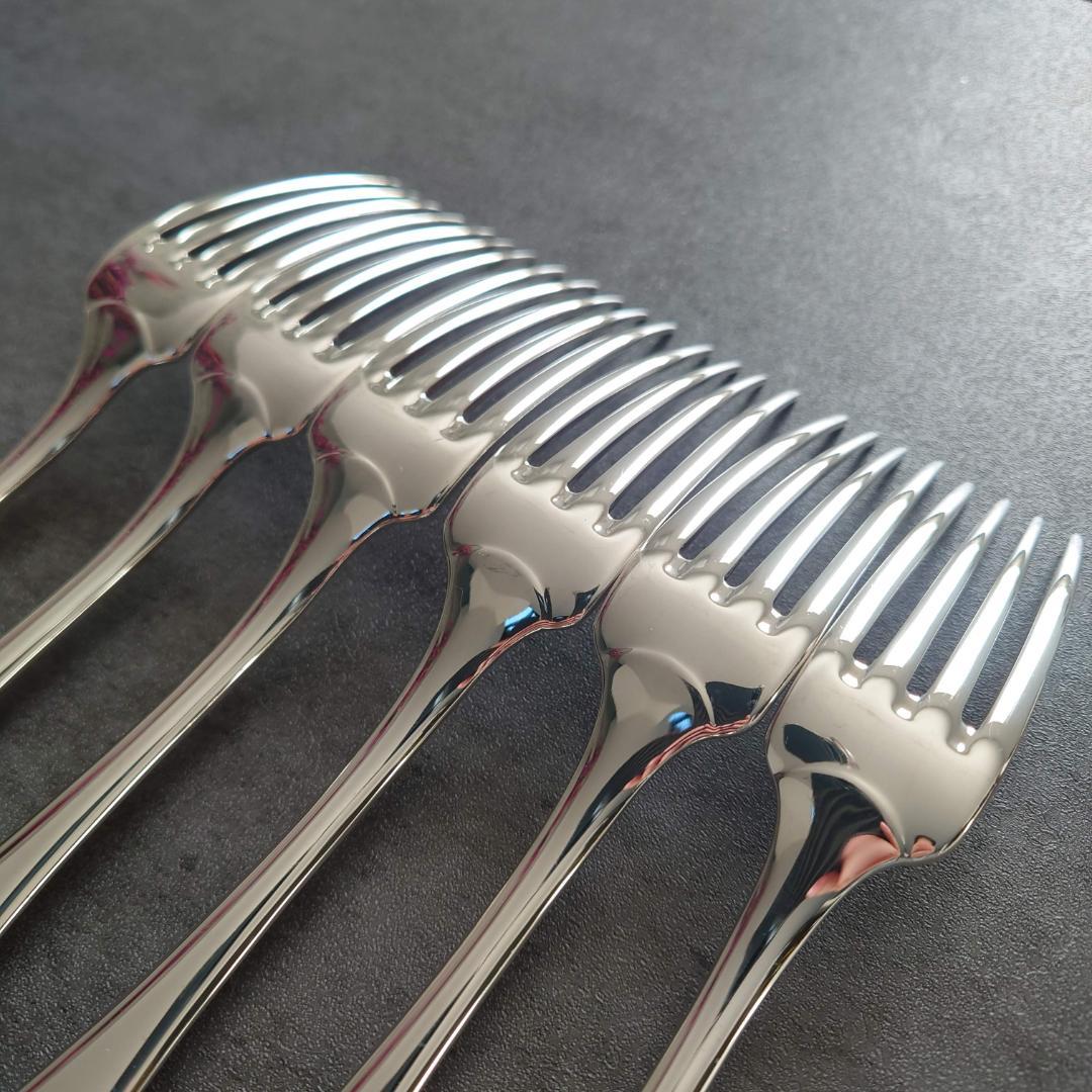 希少 美品 クリストフル フィデリオ テーブルフォーク 6点