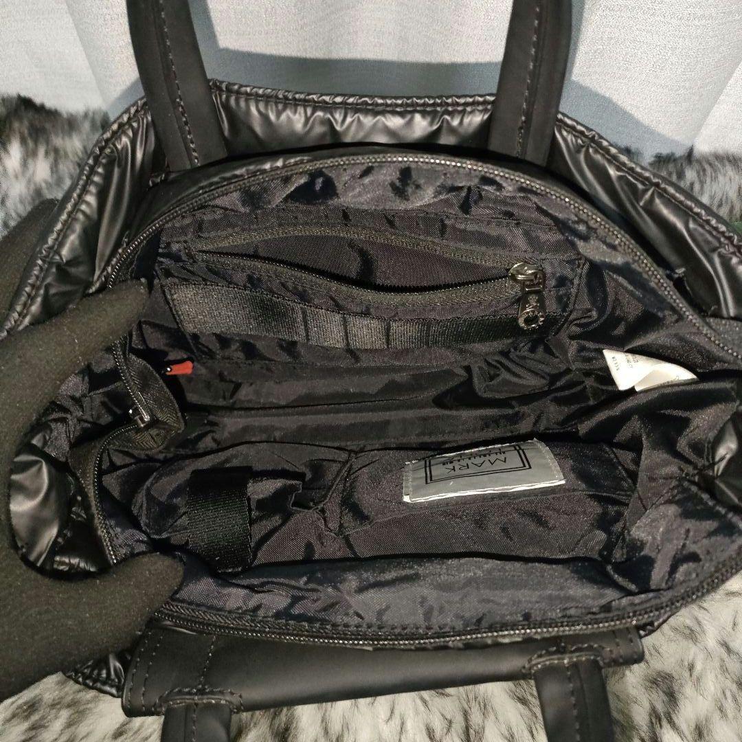 MARK & LONA バッグ ブラック CODE マーク&ロナ トートバッグ黒