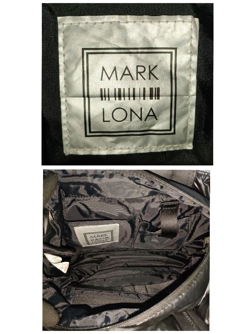 MARK & LONA バッグ ブラック CODE マーク&ロナ トートバッグ黒