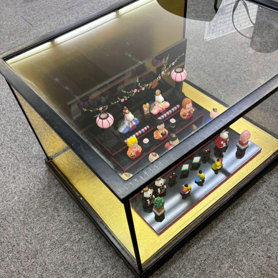 SNOOPY 吉徳大光 雛人形 ひな人形 ひな祭り お雛様 置物 陶器