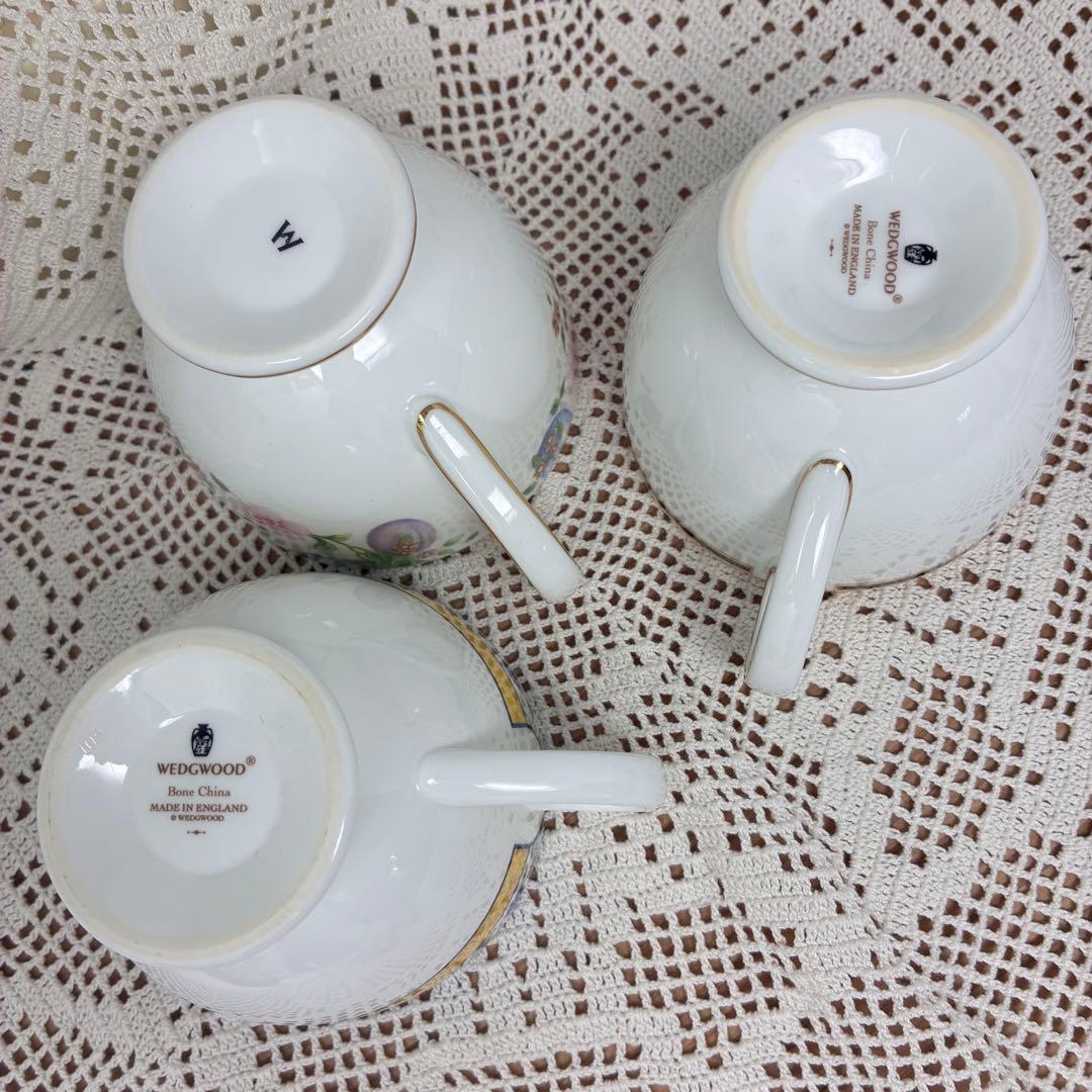 ウエッジウッド　リー　C＆Sコーヒーカップ　フローラルタペストリー6客