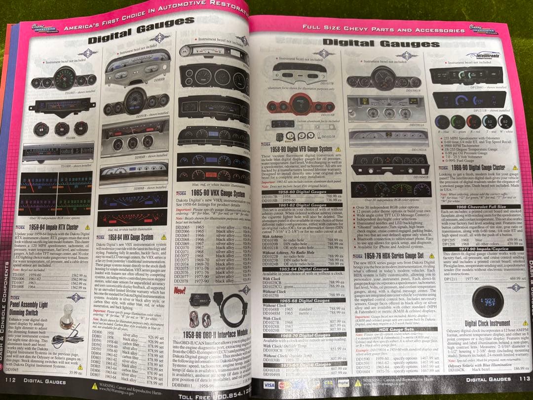 ★ 未使用 シボレー インパラ パーツ カタログ ローライダー デイトン ゼニス