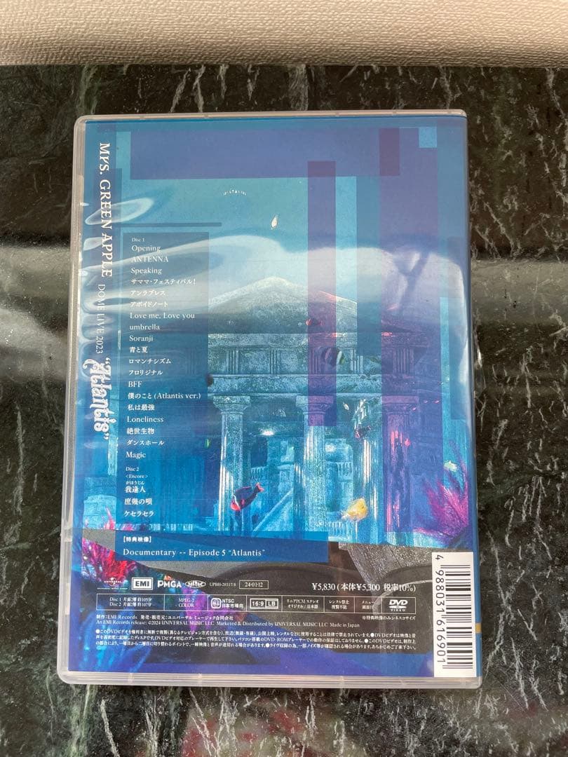 Mrs.GREEN APPLE/通常版 DVD 5作品