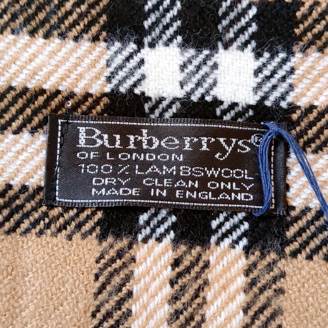 新品✨️Burberrys バーバリー ヴィンテージ 希少　ノバチェックマフラー