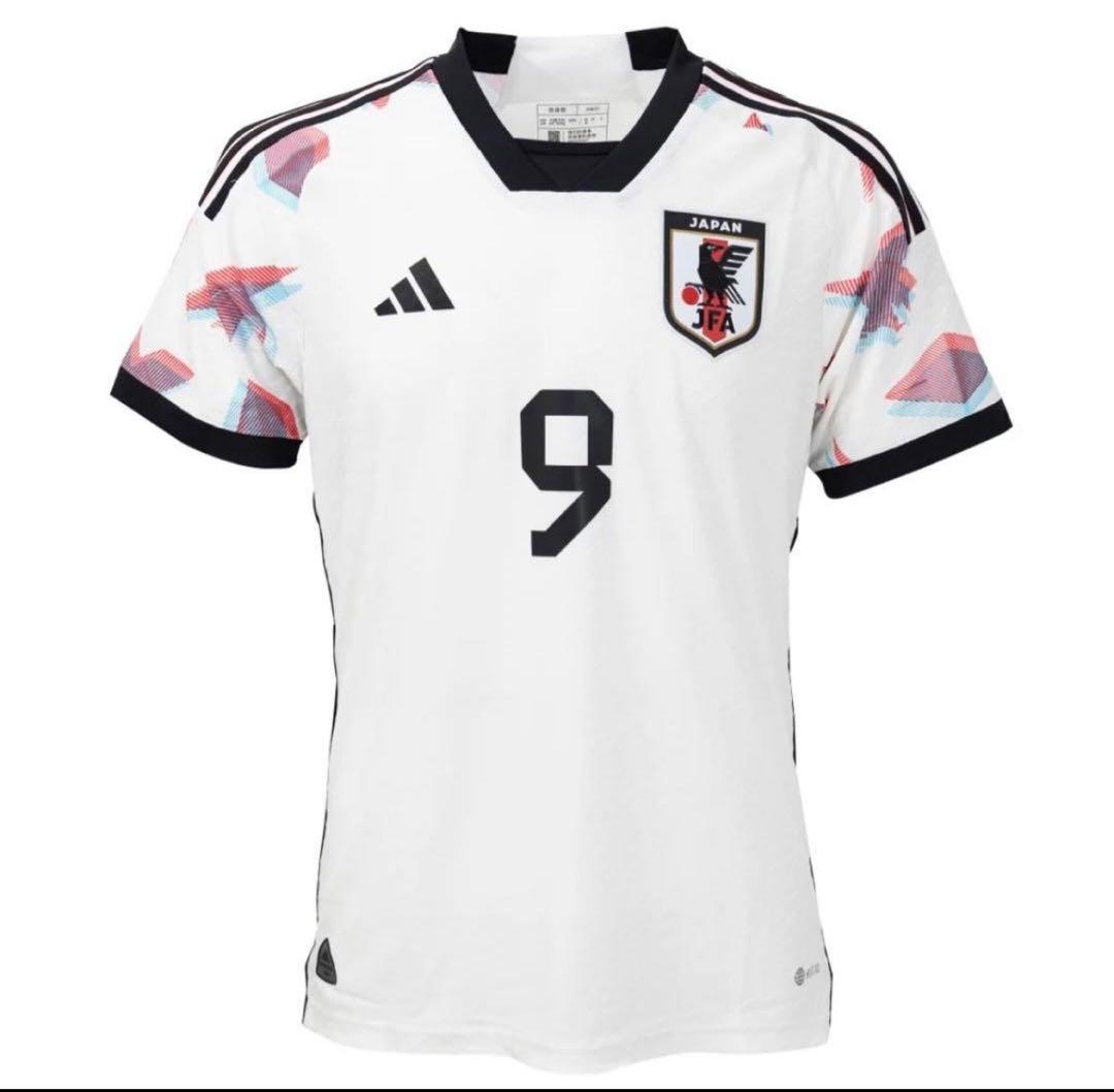 サッカー 日本代表 2022 アウェイ レプリカ ユニフォーム #9 三苫薫