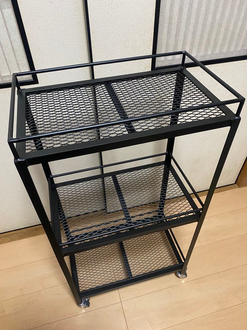 アイアンシェルフ　アイアンラック　スチールラック　インダストリアル