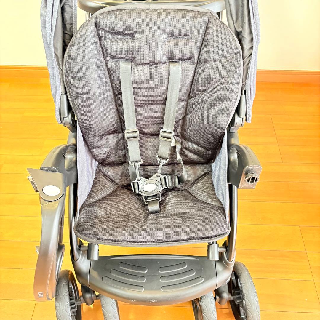 【美品•送料込み】KATOJI カトージ 2人乗りベビーカー 二人でゴーDX