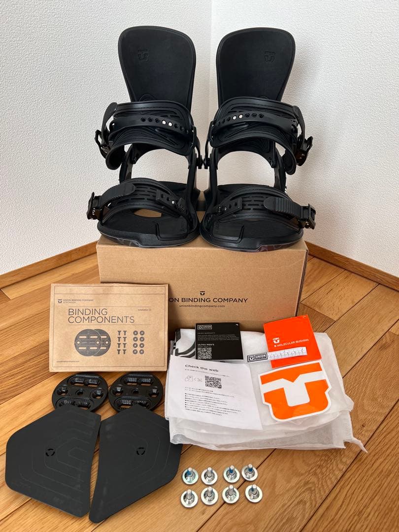 23-24 UNION ULTRA ユニオン ウルトラ ブラック Ｍ　送料無料