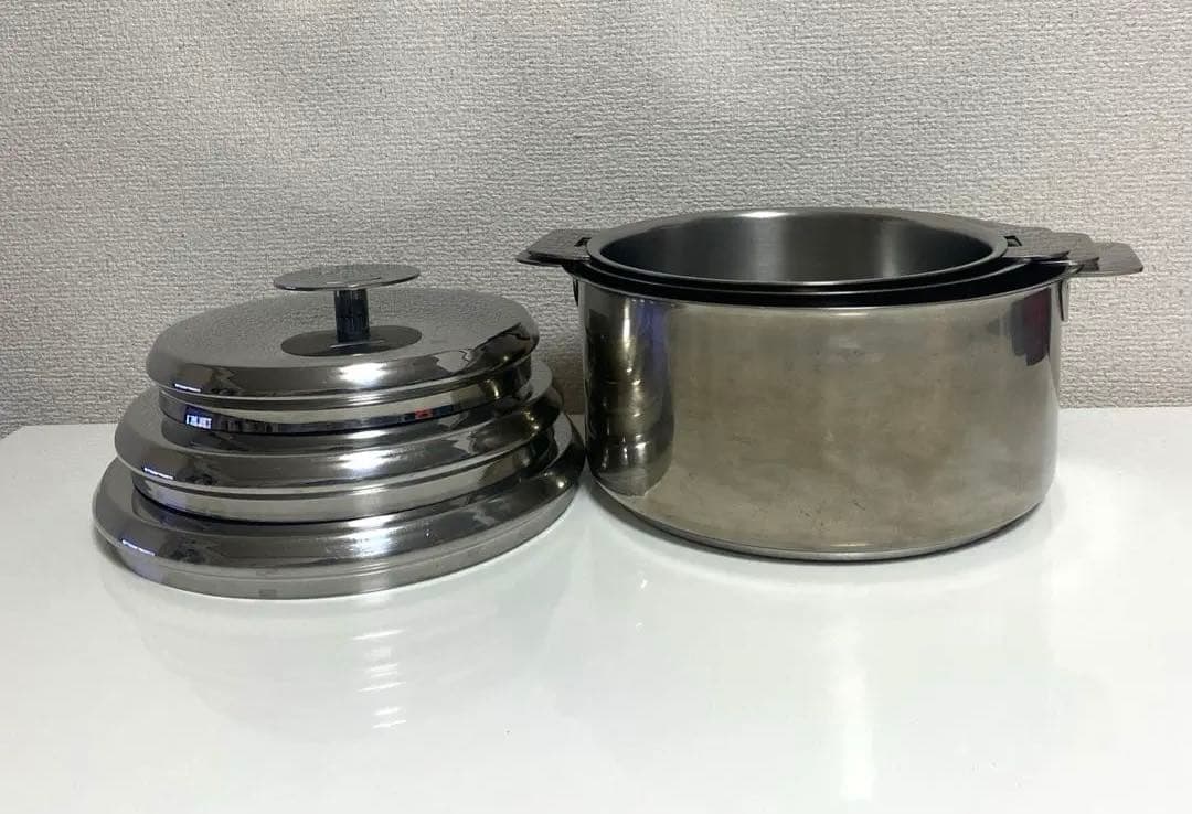 CRISTEL クリステル　深鍋16・18・20cm 蓋付き